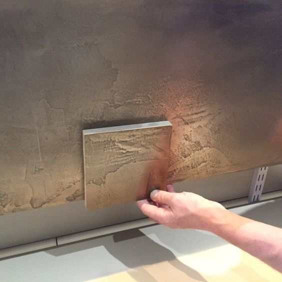 Metallic Venetian plaster